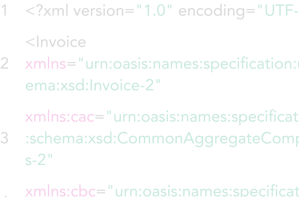 Vorschau der E-Rechnung